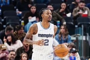 灰熊官方：莫兰特因左肘伤势赛季报销 预计下赛季前完全康复