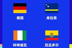 库拉索世界杯与德国、科特迪瓦、厄瓜多尔同分E组