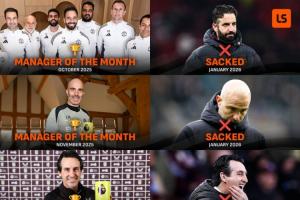 英超月最佳主帅魔咒：阿莫林、马雷斯卡下课，瓜帅欧冠出局