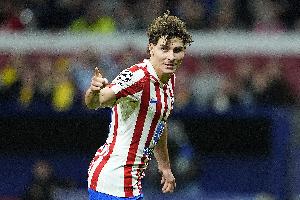 麦卡利斯特：阿尔瓦雷斯去切尔西有机会出场更多，而不是去阿森纳