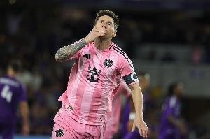 依然犀利！梅西连续4场美职联比赛破门，总计打进5球