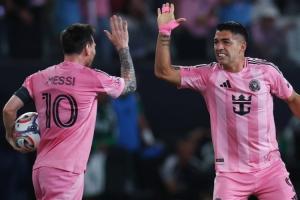 两度落后两度扳平！迈阿密新主场揭幕取平局，梅西苏牙联袂救主