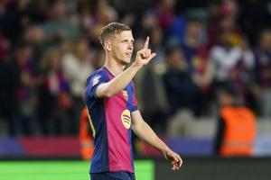 每体：奥尔莫拒绝了沙特球队四年近4000万欧的合同 他只想在巴萨