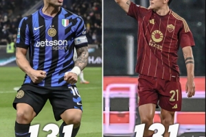 131球！劳塔罗追平同胞迪巴拉，并列现役意甲射手榜榜首