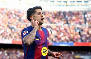 坎塞洛：13场1球4助，坎塞洛希望弥补上次效力巴萨时犯下的错误