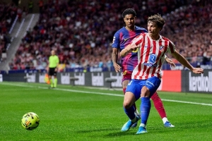 巴萨在欧冠1/4两次遭遇马竞均被淘汰，巴萨欧战内战7胜6平11负