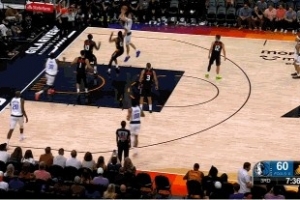 你来我往！独行侠回应太阳一波15-0将分差缩小到3分！