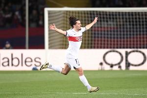 铁人！维蒂尼亚将迎为巴黎出战欧冠50场里程碑，加盟以来从未缺席