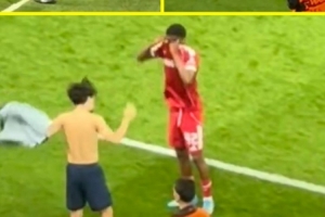 尊重！维蒂尼亚在场边等了20分钟，因为他承诺要与尼奥尼换球衣