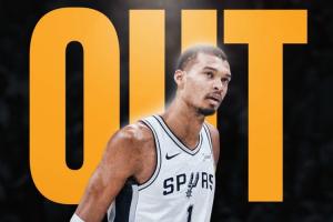 文班缺战开拓者！最后两场打一场超20分钟才能获得评奖资格