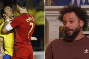 马塞洛：与C罗关系好之前曾赛场冲突，我推倒他后他起来掐我脖子