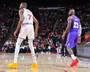 美记:若打火箭詹姆斯能率湖人赢下1场 不知道能否拿下4场