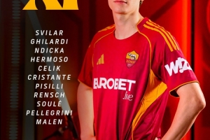 罗马首发：苏莱、马伦出战，克里斯坦特、皮西利、佩莱格里尼在列