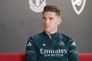 良性竞争！约克雷斯：哈弗茨人品球技俱佳，我真心希望他表现出色