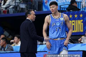 记者：明天过后北京会落到第5 王哲林面对周琦&麦基砍24分17板