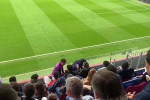 世体:亚马尔、加维、巴尔德、阿劳霍观看巴萨B队德比战