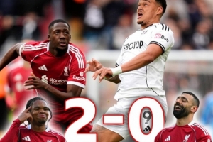 里程碑!利物浦主场2-0富勒姆,解锁在安菲尔德的联赛1500胜