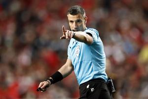 温契奇将第5次执法皇马比赛，此前4场皇马战绩3胜1负