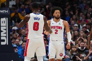 活塞收官战拿到本赛季第60胜 联盟第三支&队史第三个60胜赛季