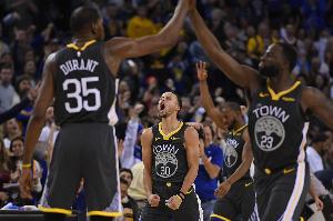 73胜赛季夺冠KD还会加盟?追梦:谁知道呢?我们依旧在打爆所有人