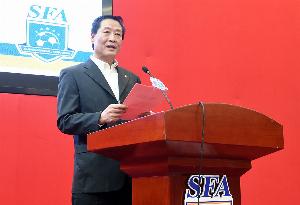 上海市足协主席：将“明日之星冠军杯”打造为国际知名青少年赛事