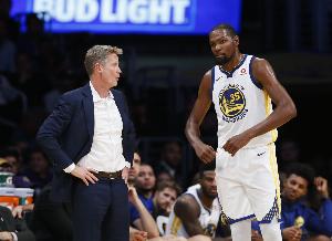 科尔:73胜赛季要是最终夺冠了 我们可能就得不到杜兰特了