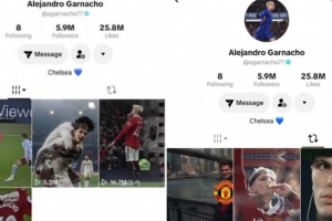 媒体搞事?跟队:加纳乔删除切尔西内容?他转会后压根就没发过贴