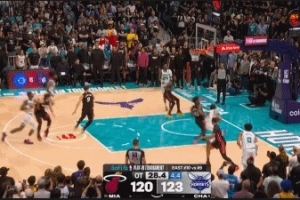 高难度！拉梅洛·鲍尔持球强攻 急停晃飞防守失衡抛投拿到2分