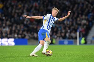 英媒:布莱顿希望留住25岁中卫范赫克,若出售期望能获得5千万镑