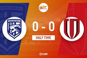 半场-武汉三镇0-0成都蓉城 罗慕洛凌空抽射造险郭嘉宇献精彩扑救