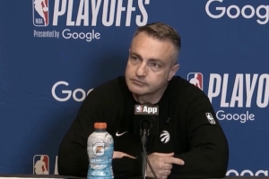 【完整版】猛龙主帅：对18次失误负全责 我们攻防都停滞不前