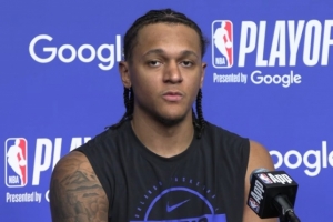 【完整版】班凯罗：赢下头号种子很棒 但必须一场一场拼