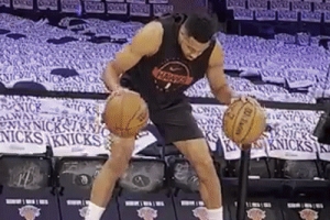 新纽约市长并非浪得虚名~CJ赛前训练展示丝滑控运